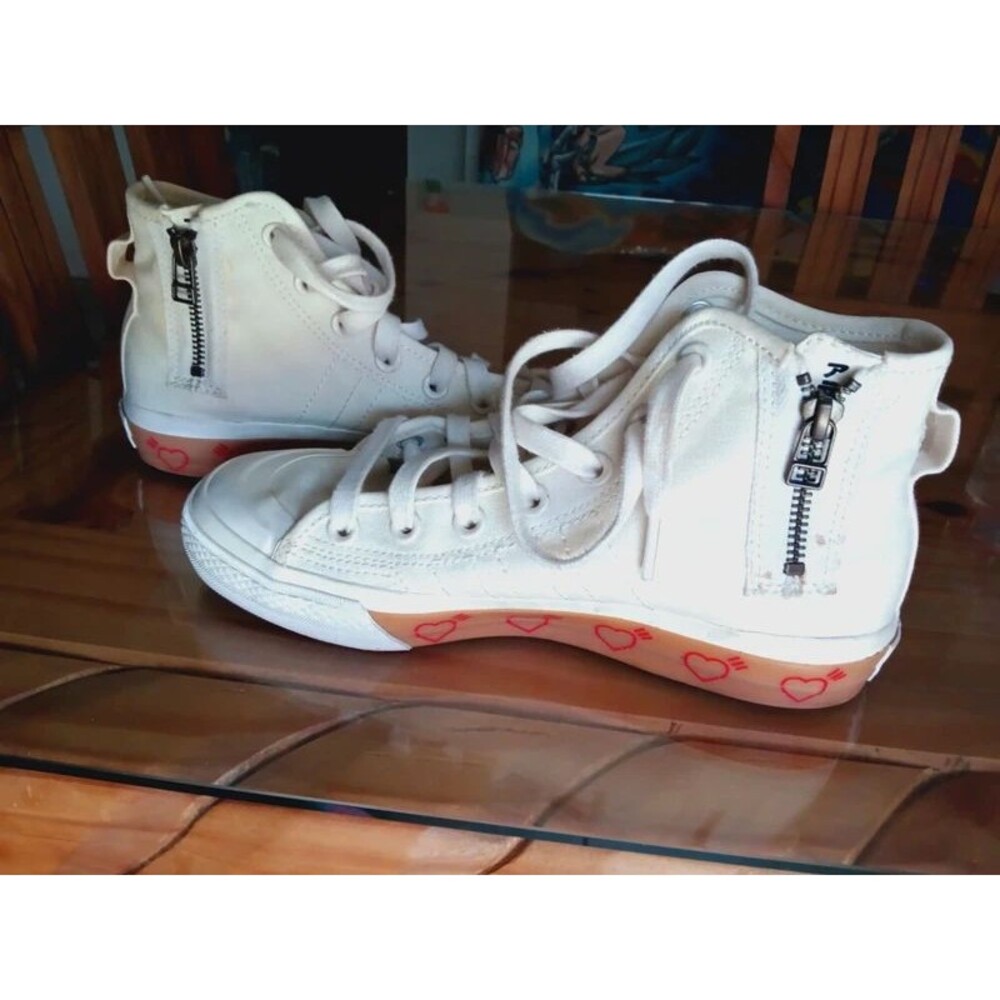 Adidas Nizza High x  Human Made of White  FY5188 Size 6